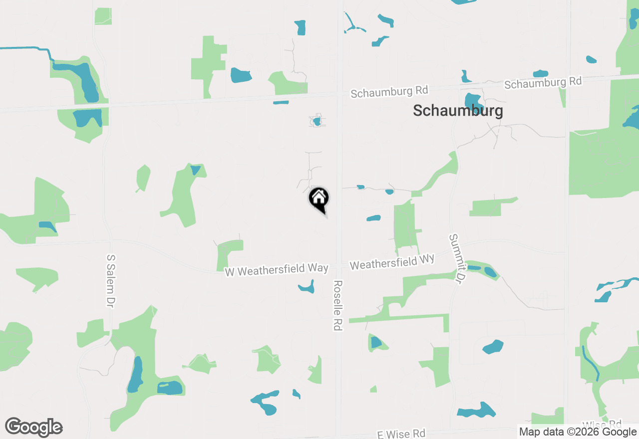 Map of 168 Farmgate Drive, Schaumburg, IL 60193