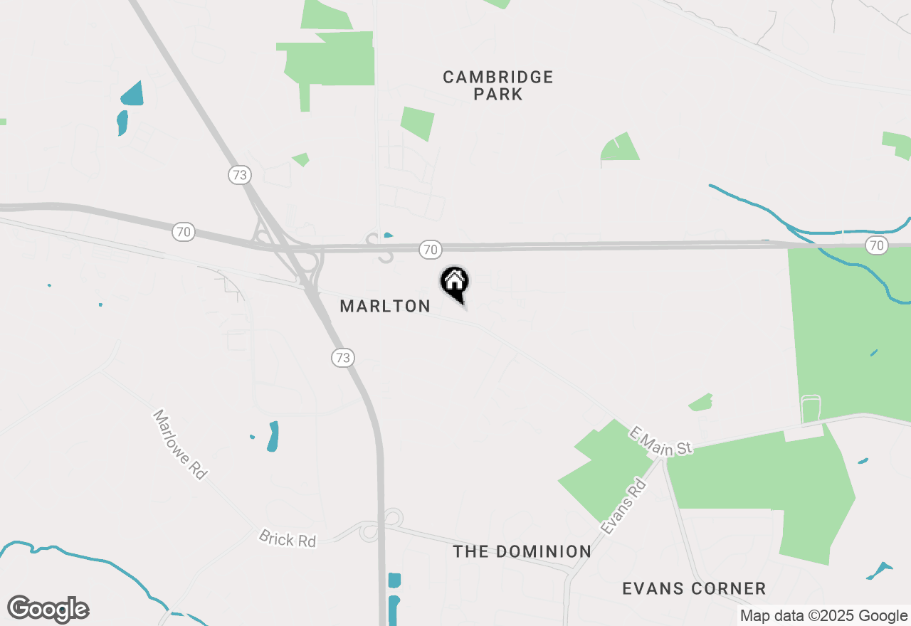 Map of 60 E Main Street, Marlton, NJ 08053