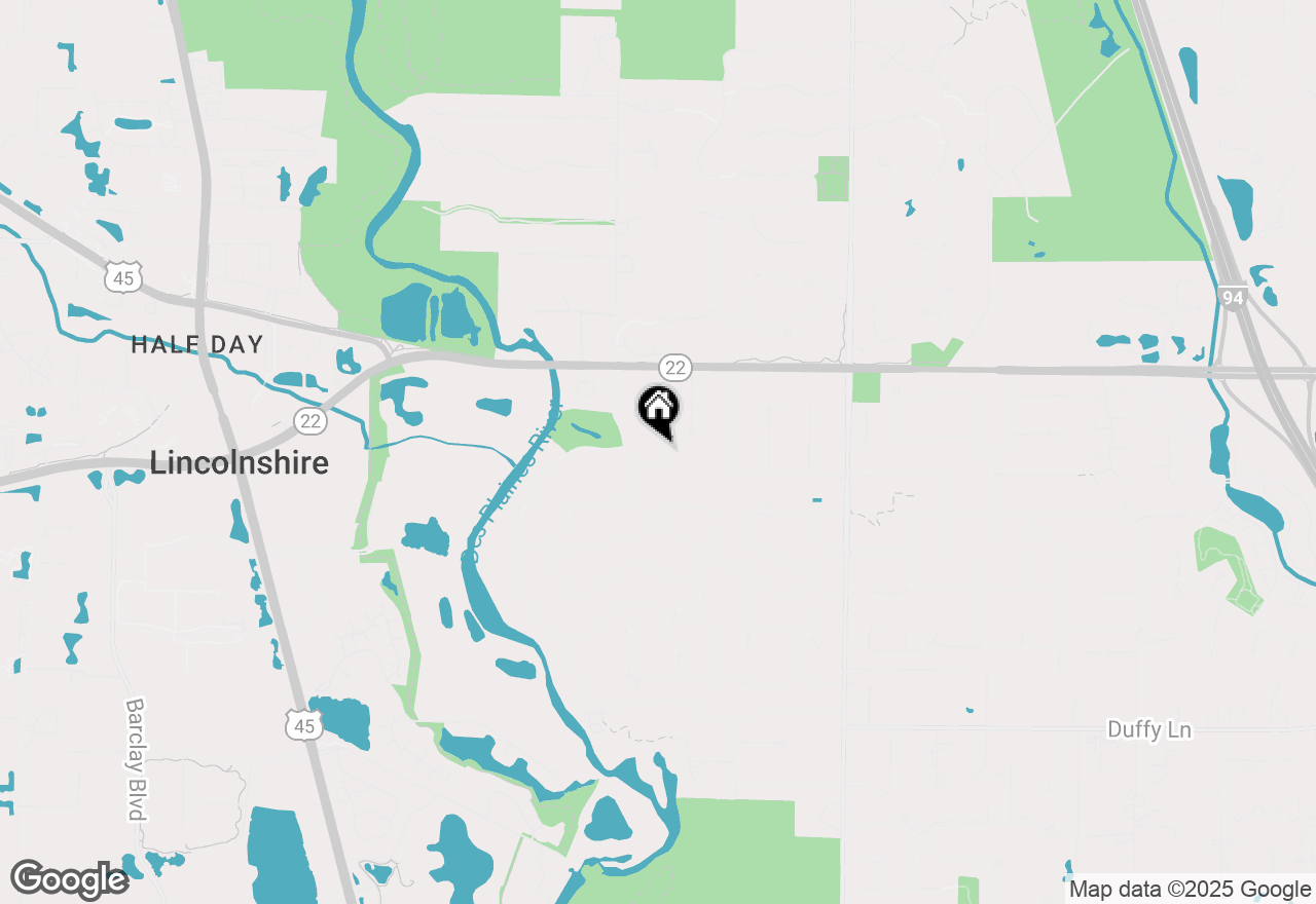 Map of 15 Essex Lane, Lincolnshire, IL 60069