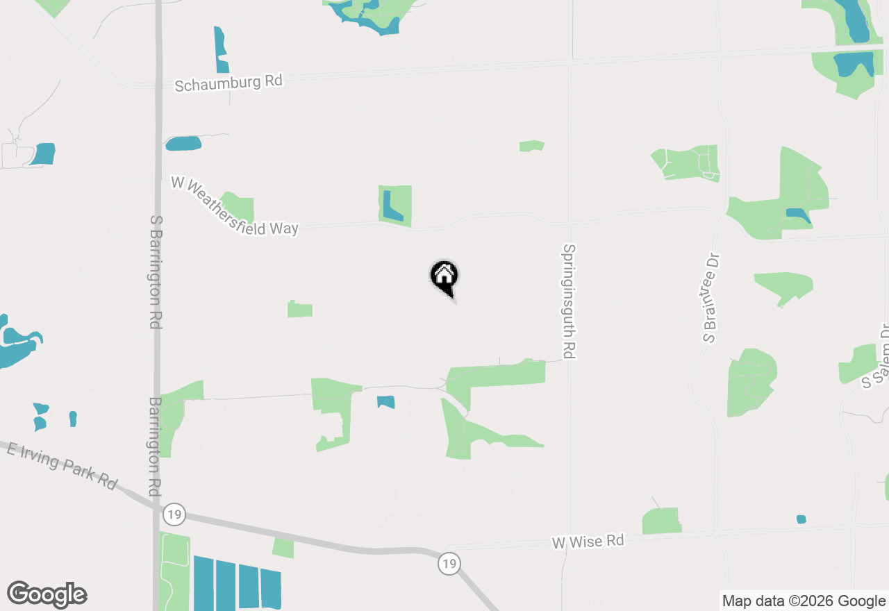 Map of 533 Carr Court, Schaumburg, IL 60193