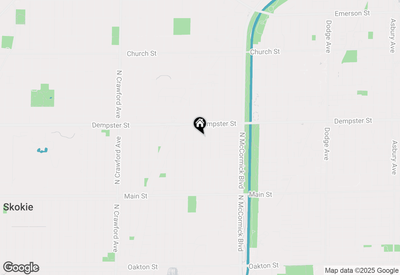 Map of 8713 Drake Avenue, Skokie, IL 60076