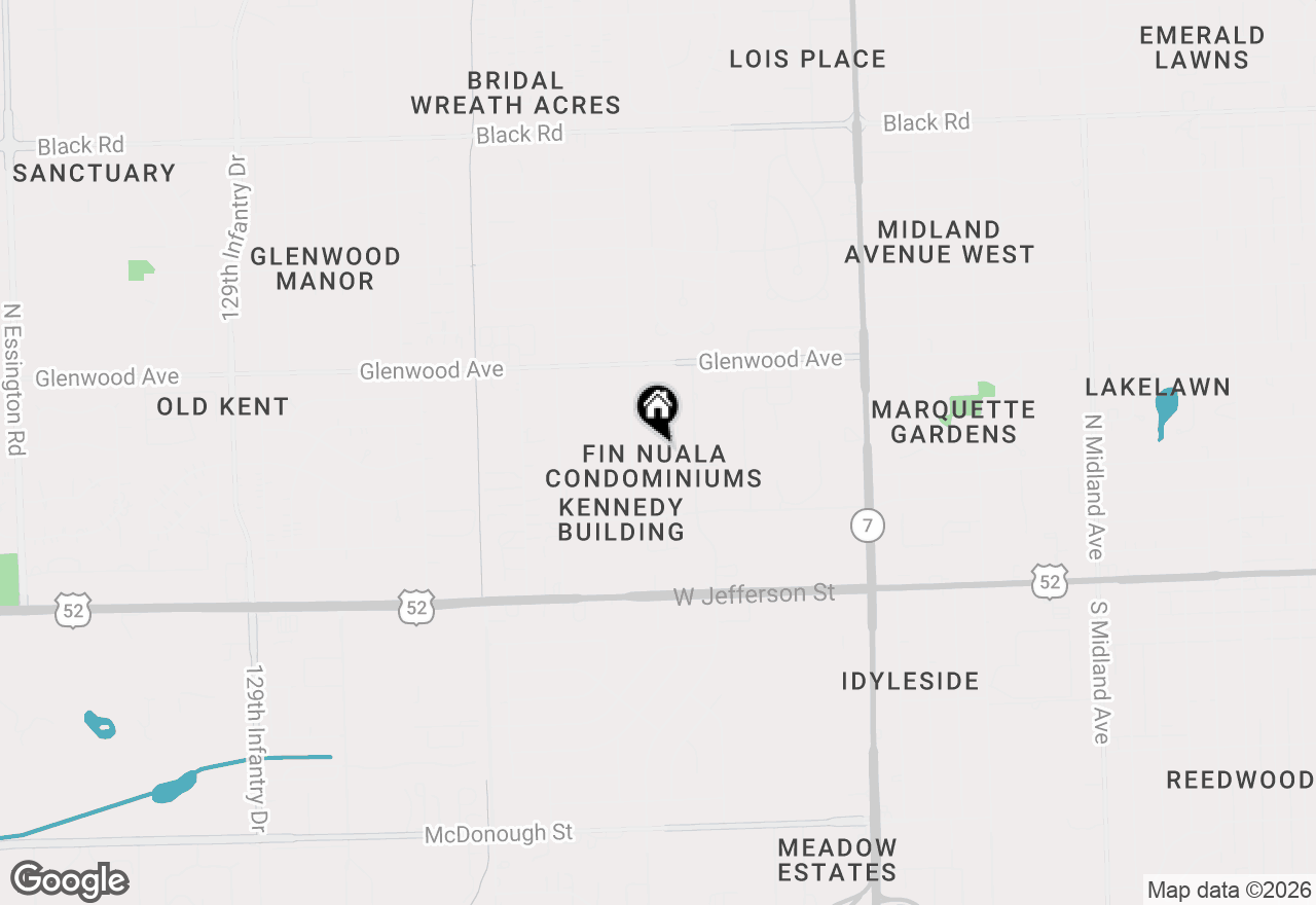Map of 220 Madison Street #2A, Joliet, IL 60435