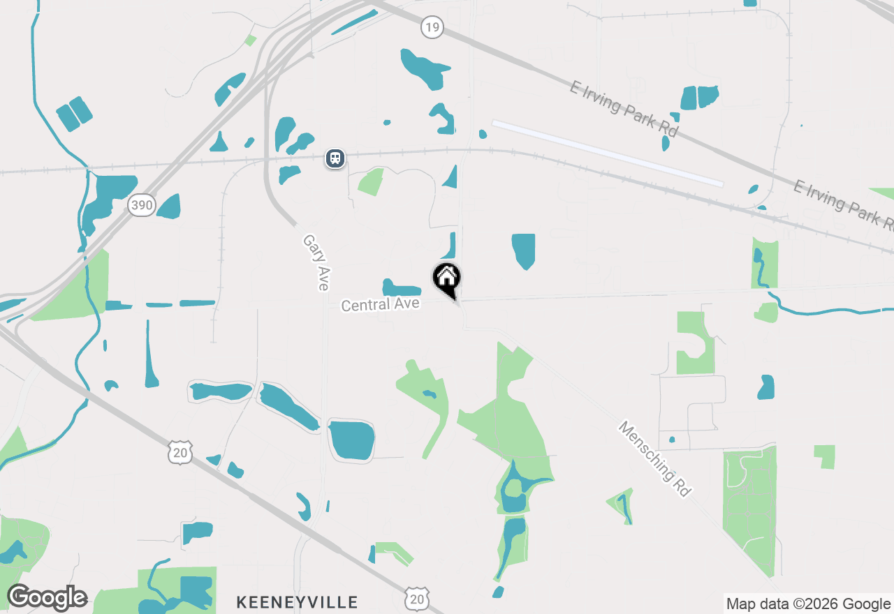 Map of 5 Deeke Court, Roselle, IL 60172