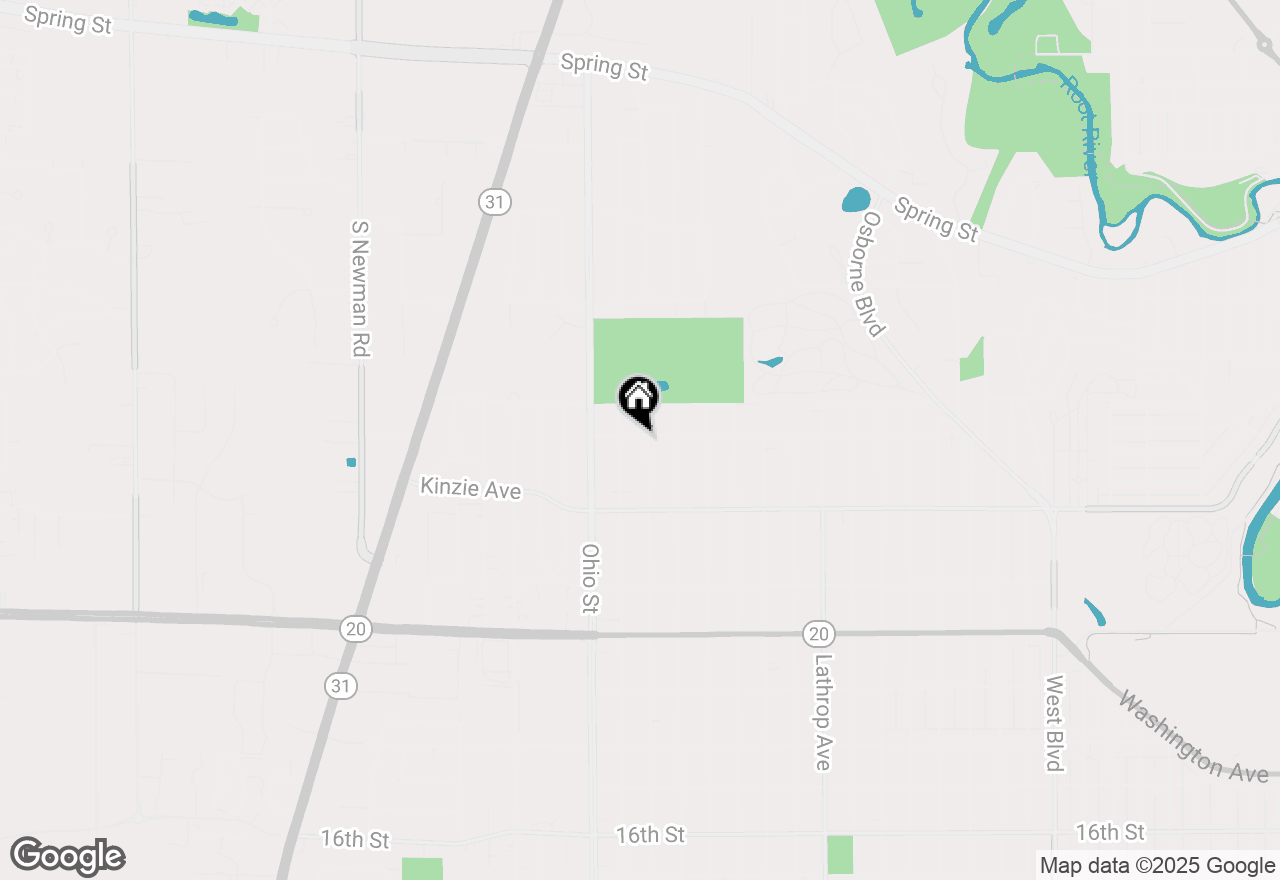 Map of 4501 Haven Ave, Racine, WI 53405