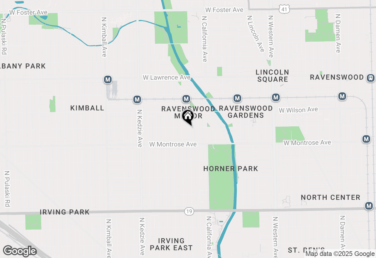 Map of 2901 W Sunnyside Avenue, Chicago, IL 60625