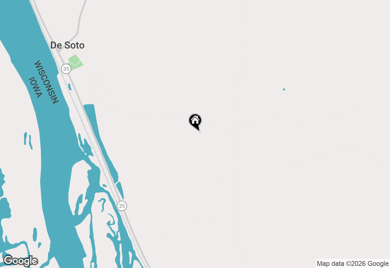 Map of 65741 Desoto Bluffs Drive, De Soto, WI 54624