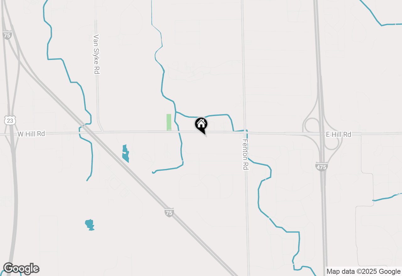 Map of 1159 W Hill Road, Flint, MI 48507