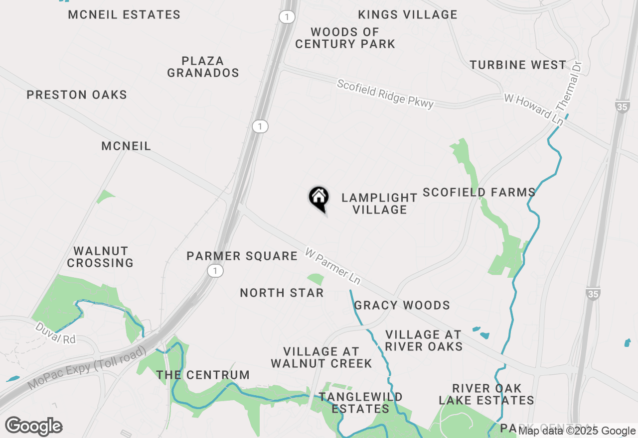 Map of 12600 Limerick Ave, Austin, TX 78727