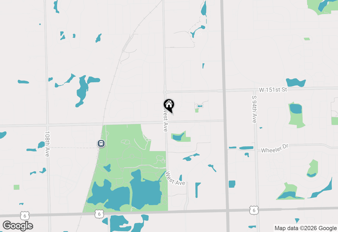 Map of 15255 West Avenue #3S, Orland Park, IL 60462