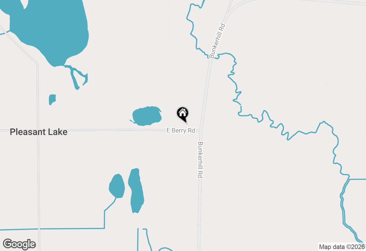Map of 5030 E Berry Road, Pleasant Lake, MI 49272