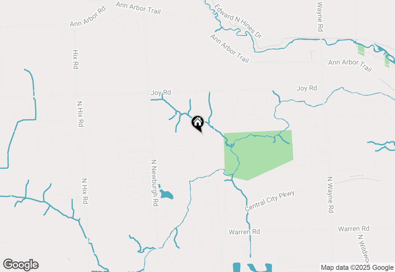 Map of 8159 Pickering Place, Westland, MI 48185