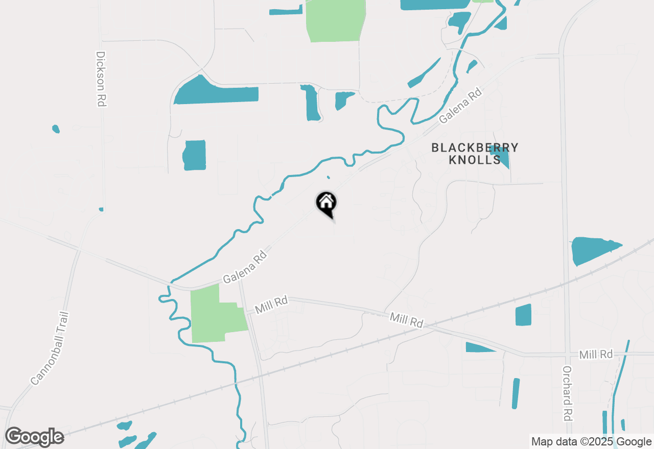 Map of 17 Basswood Court, Bristol, IL 60512