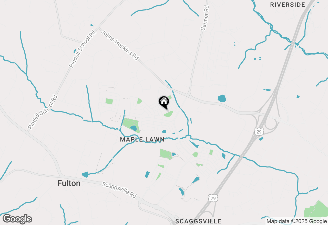 Map of 11327 Harrison Street, Fulton, MD 20759