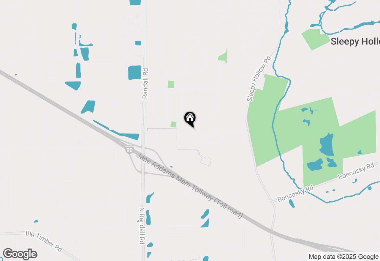 Map of 36W650 Hickory Hollow Drive, Dundee, IL 60118