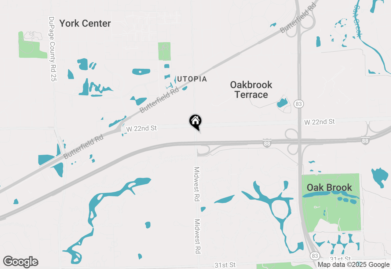 Map of 1717 Midwest Club, Oak Brook, IL 60523