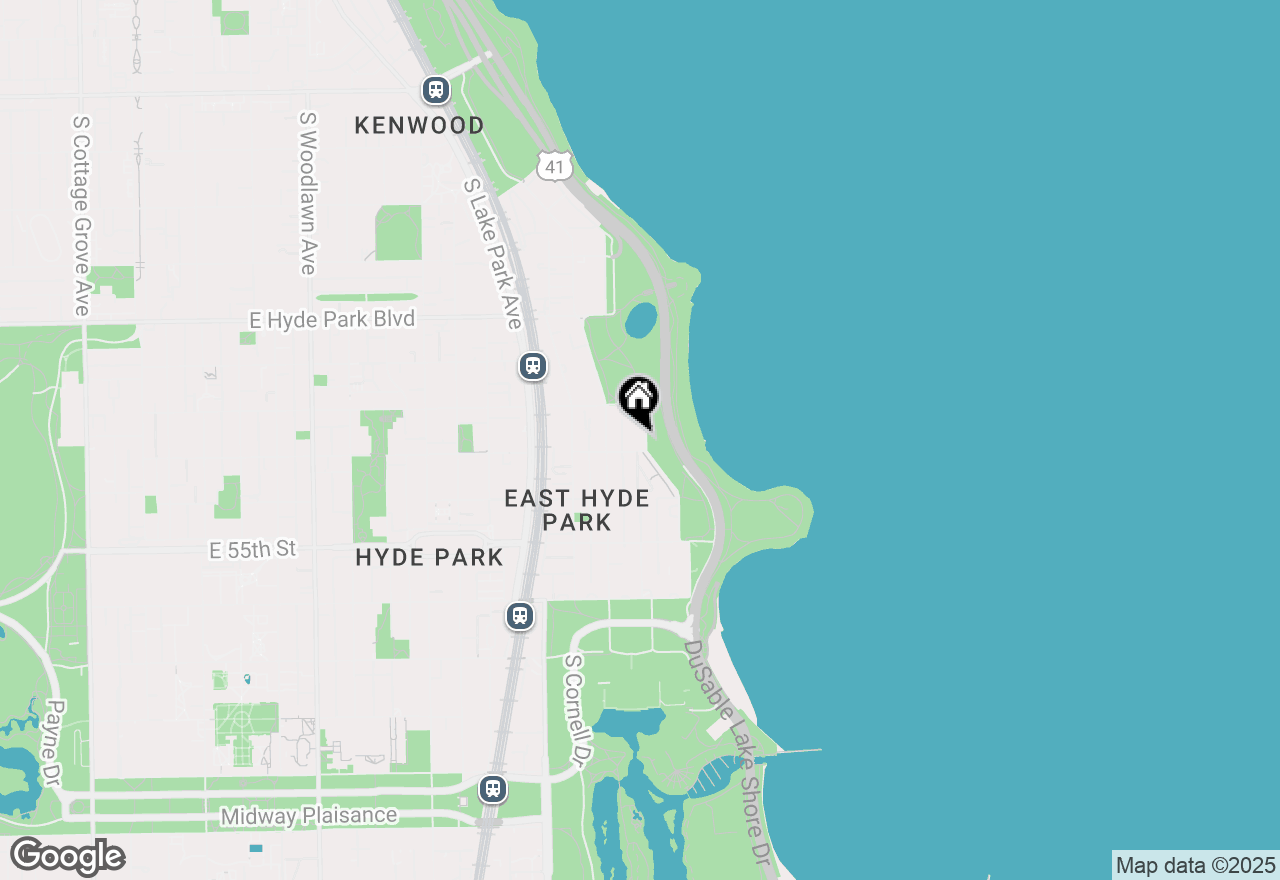 Map of 5338 S Shore Drive, Chicago, IL 60615