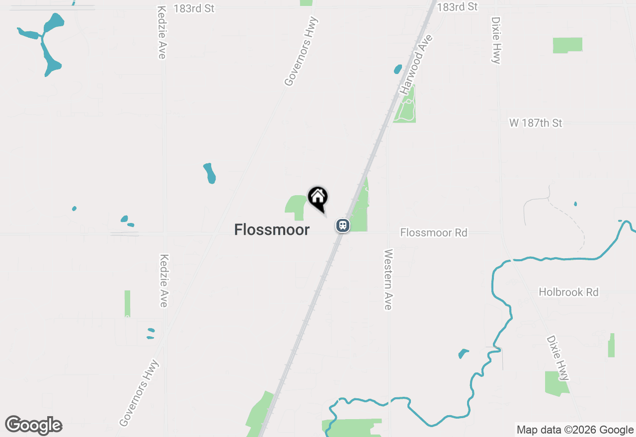 Map of 2622 Central Drive #2N, Flossmoor, IL 60422