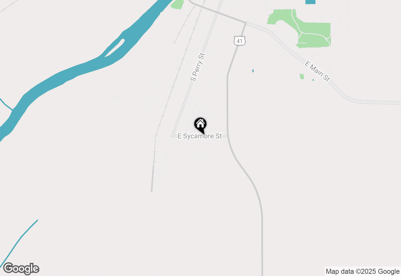 Map of 301 E Sycamore Street, Attica, IN 47918