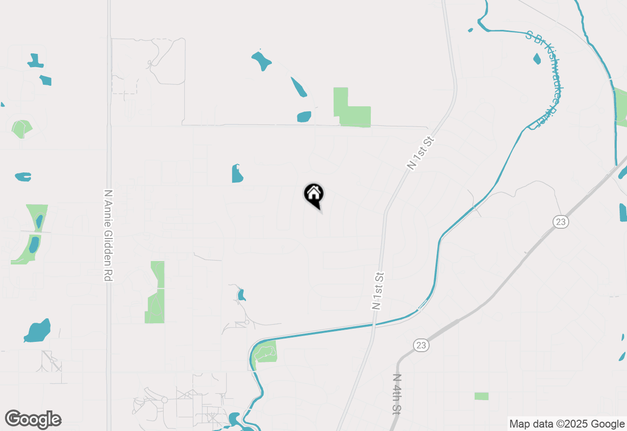 Map of 1531 Mayflower Drive, Dekalb, IL 60115