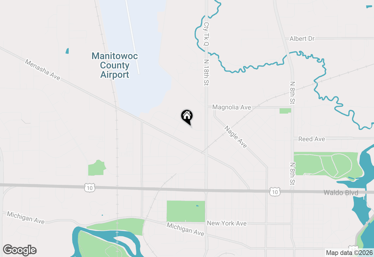 Map of 2003 Richmond Ave, Manitowoc, WI 54220