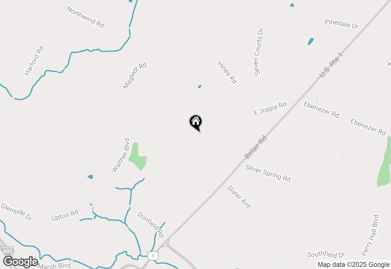 Map of 1 Perry Woods Court, Baltimore, MD 21234