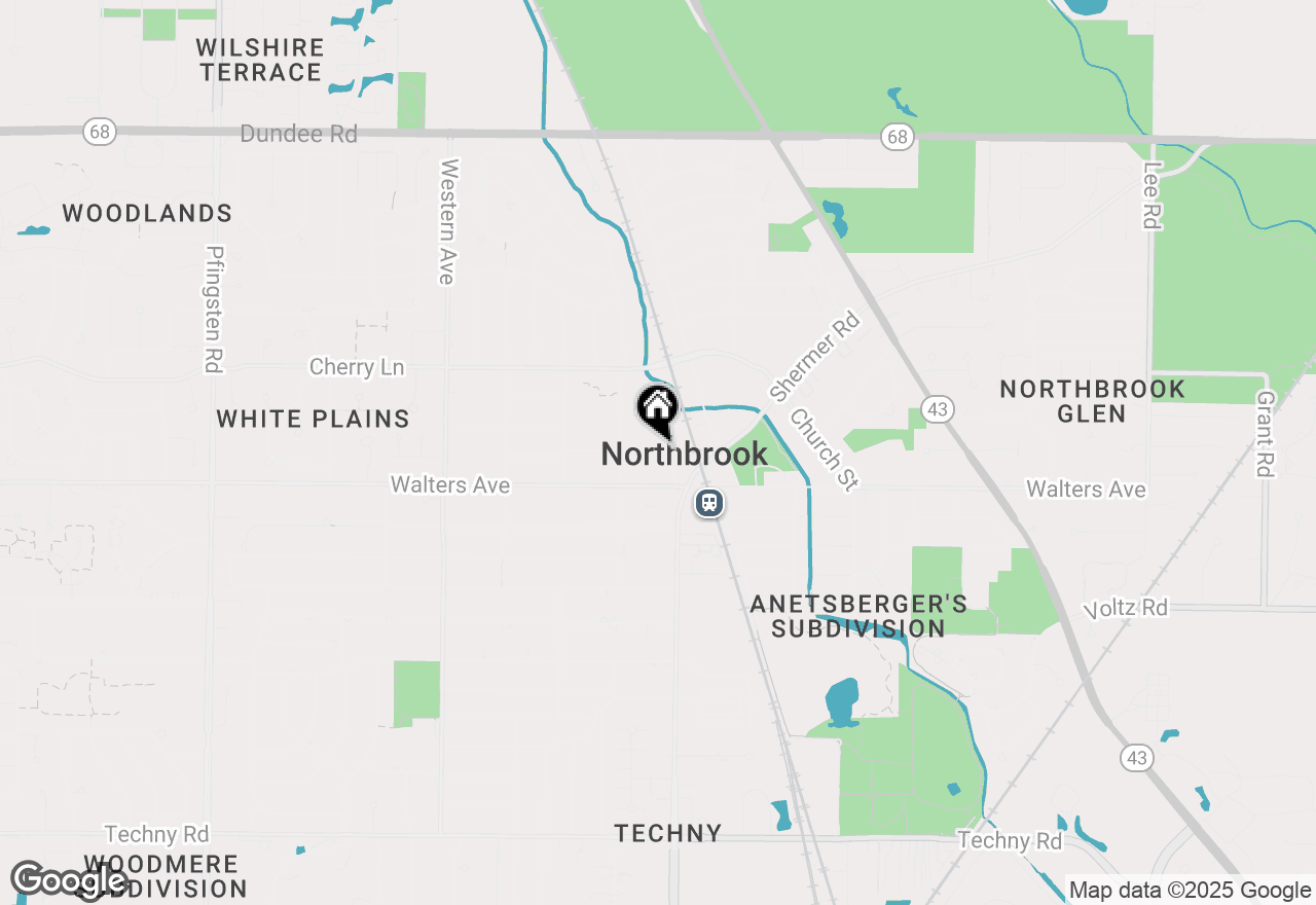 Map of 2022 Center Avenue, Northbrook, IL 60062
