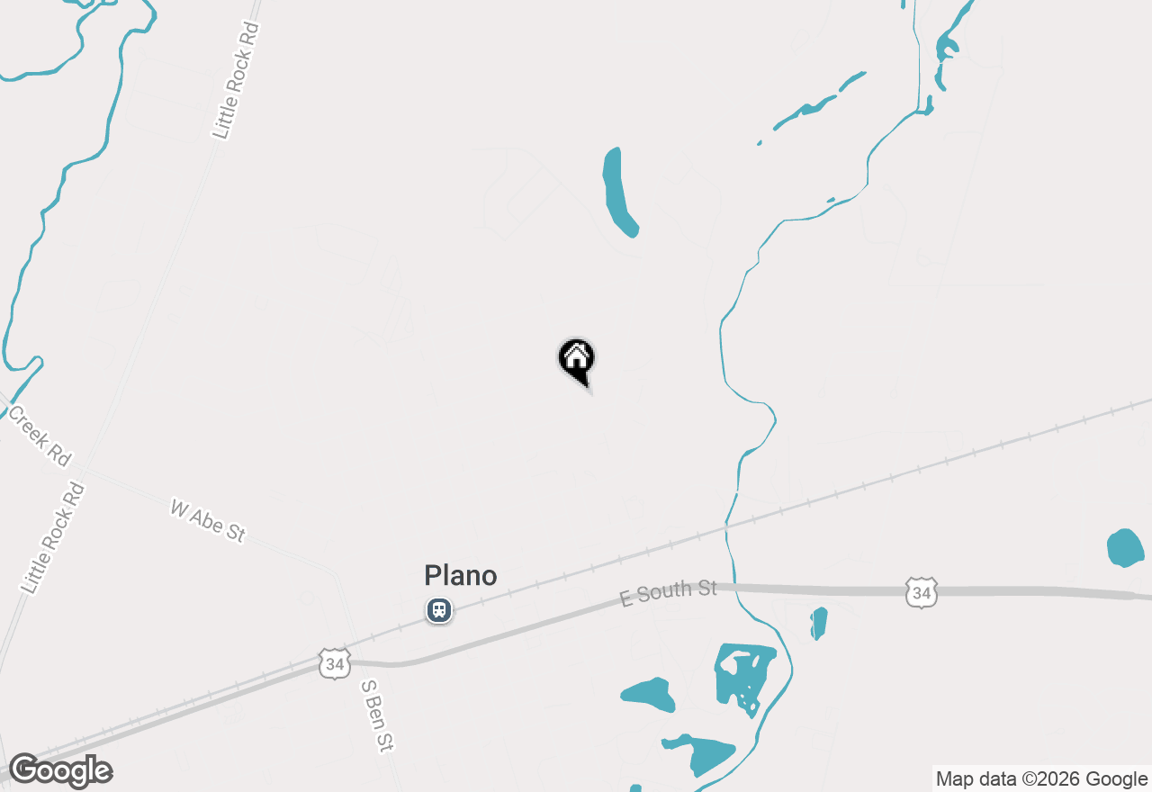 Map of 610 N East Street, Plano, IL 60545