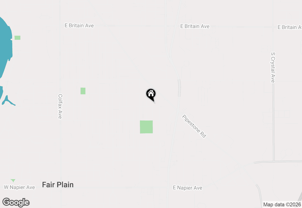 Map of 1084 Hurd Avenue, Benton Harbor, MI 49022