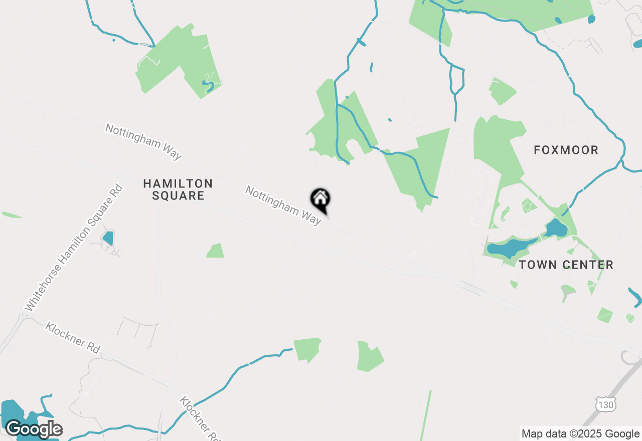 Map of 4312 Nottingham Way, Hamilton, NJ 08690