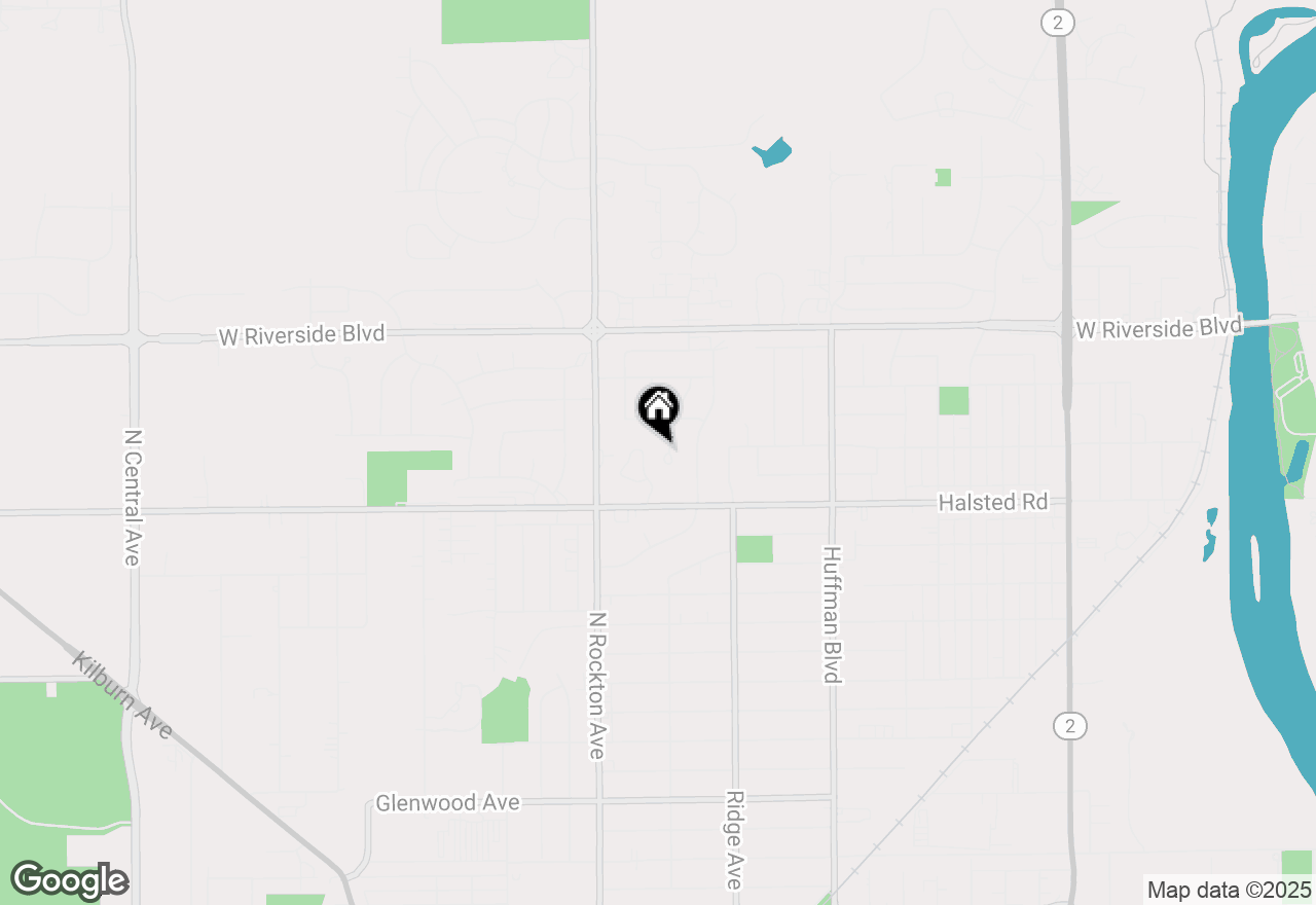 Map of 3430 Treadway Court, Rockford, IL 61103