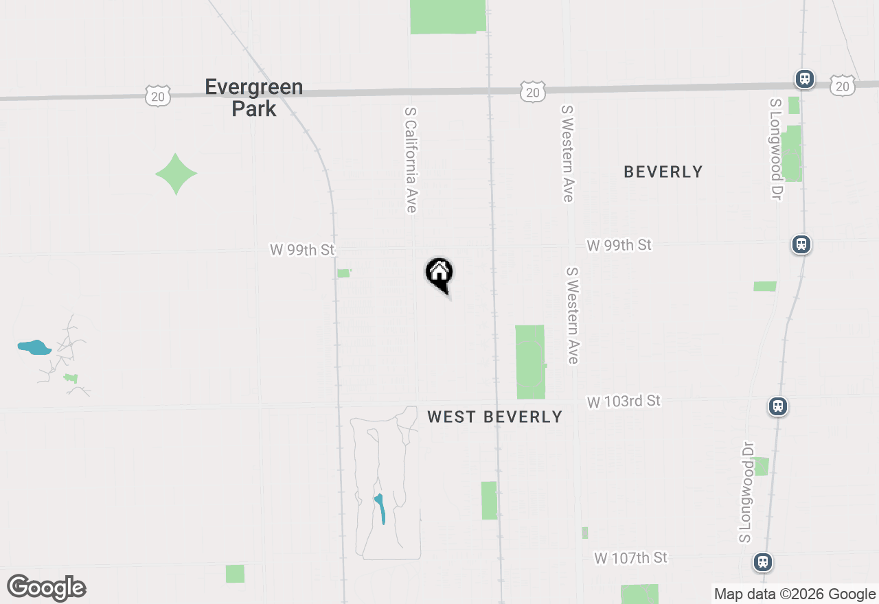 Map of 10023 S Fairfield Avenue, Chicago, IL 60655