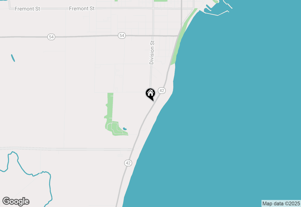 Map of 2217 Lake St, Algoma, WI 54201
