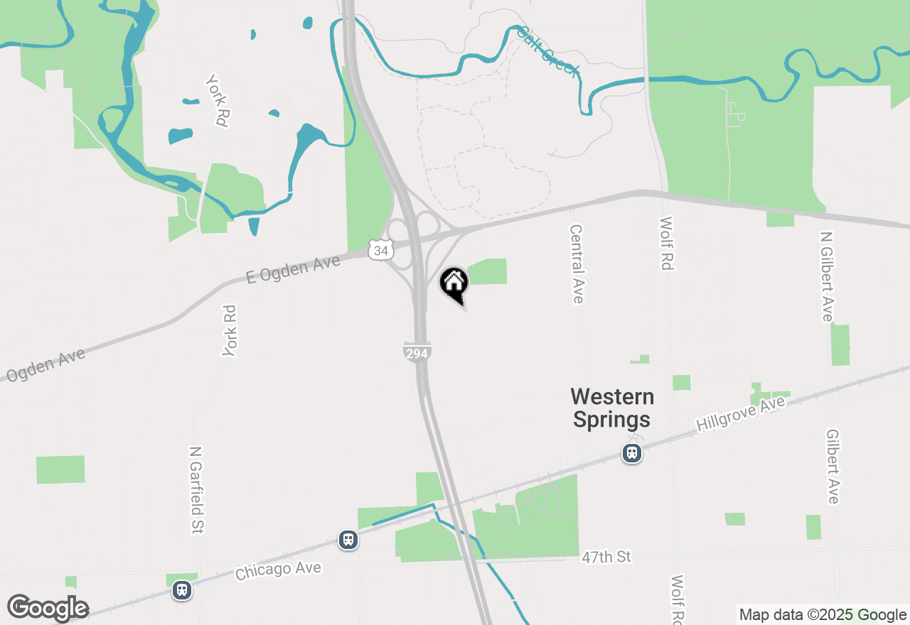 Map of 4057 Western Avenue, Western Springs, IL 60558