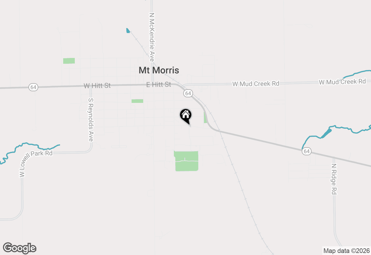 Map of 311 E Brayton Road, Mount Morris, IL 61054