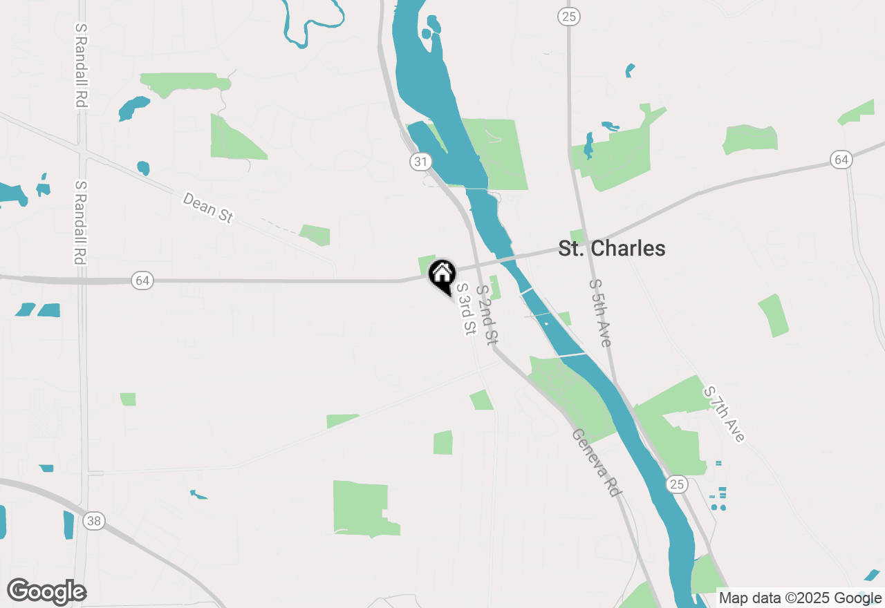 Map of 113 S 4th Street, St. Charles, IL 60174