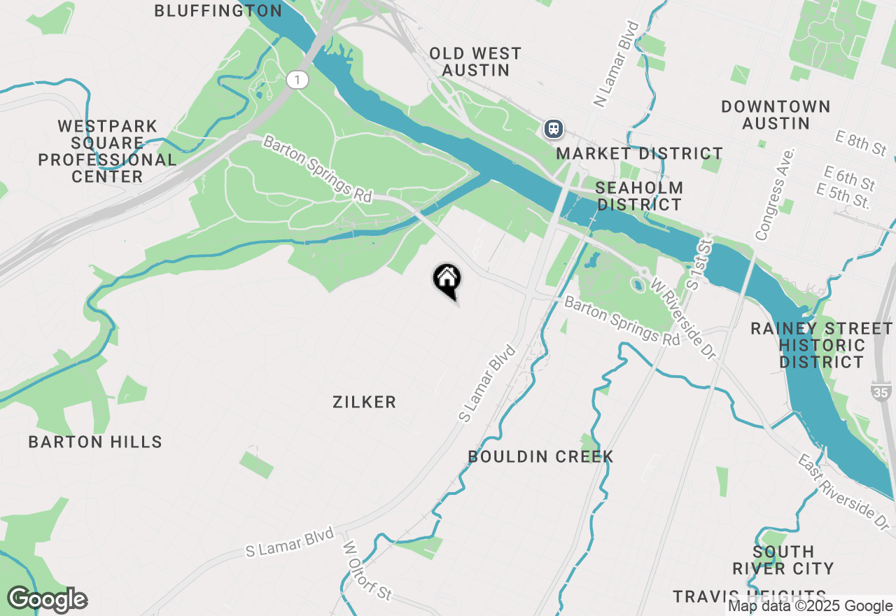 Map of 702 Kinney Ave, Austin, TX 78704