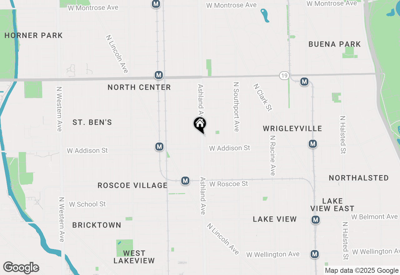 Map of (Address confidential), Chicago, Illinois 60613