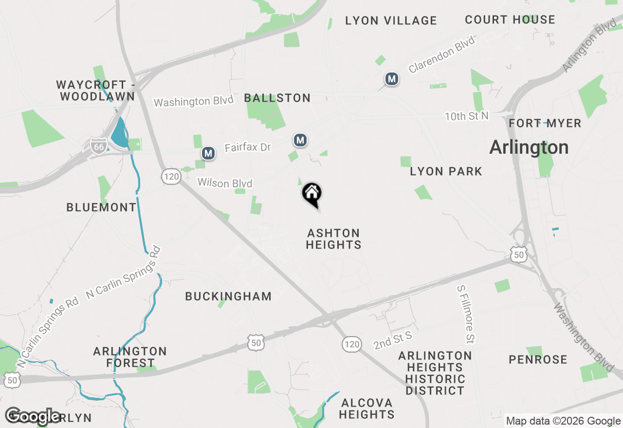 Map of 510 N Nelson Street, Arlington, VA 22203