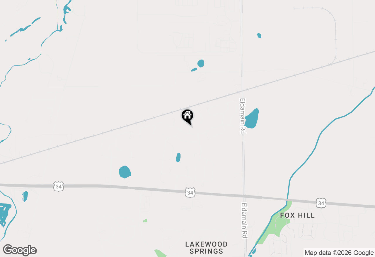 Map of 607 Searl Street, Plano, IL 60545
