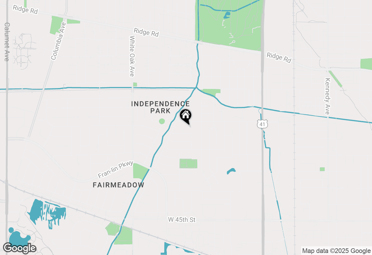 Map of 9123 Crestwood Court, Munster, IN 46321