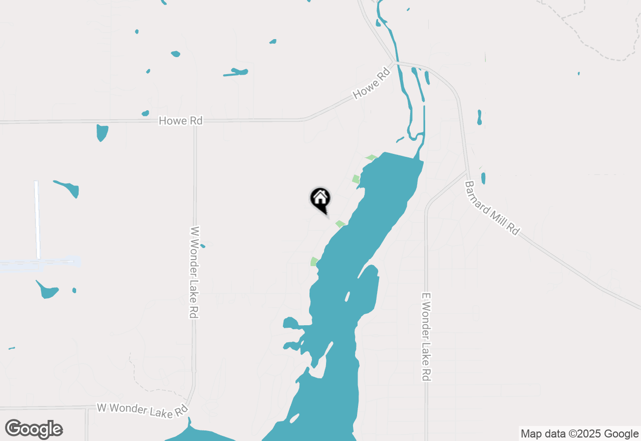 Map of 7719 Oak Drive, Wonder Lake, IL 60097