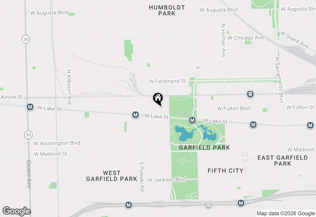 Map of 334 N Avers Avenue, Chicago, IL 60624