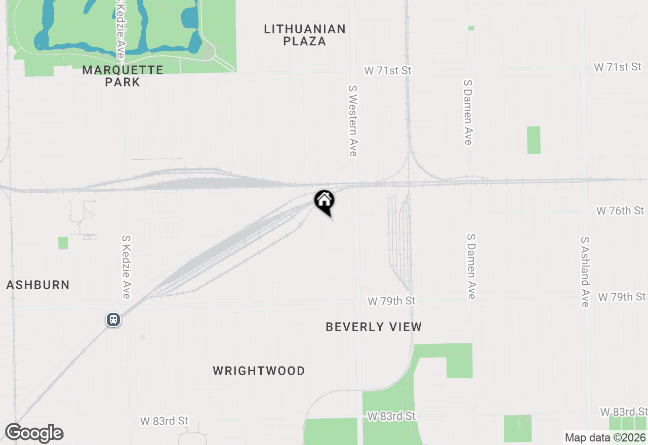 Map of 7604 S Campbell Avenue, Chicago, IL 60652