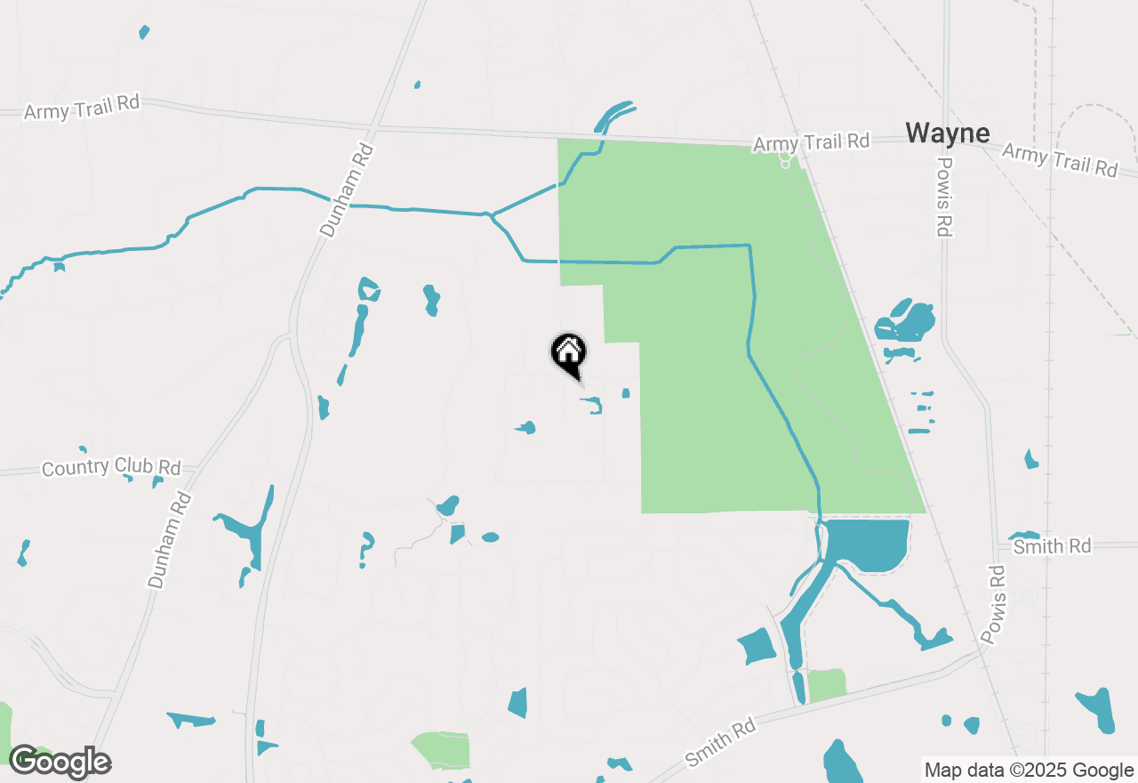 Map of 32W871 Honey Hill Circle, Wayne, IL 60184