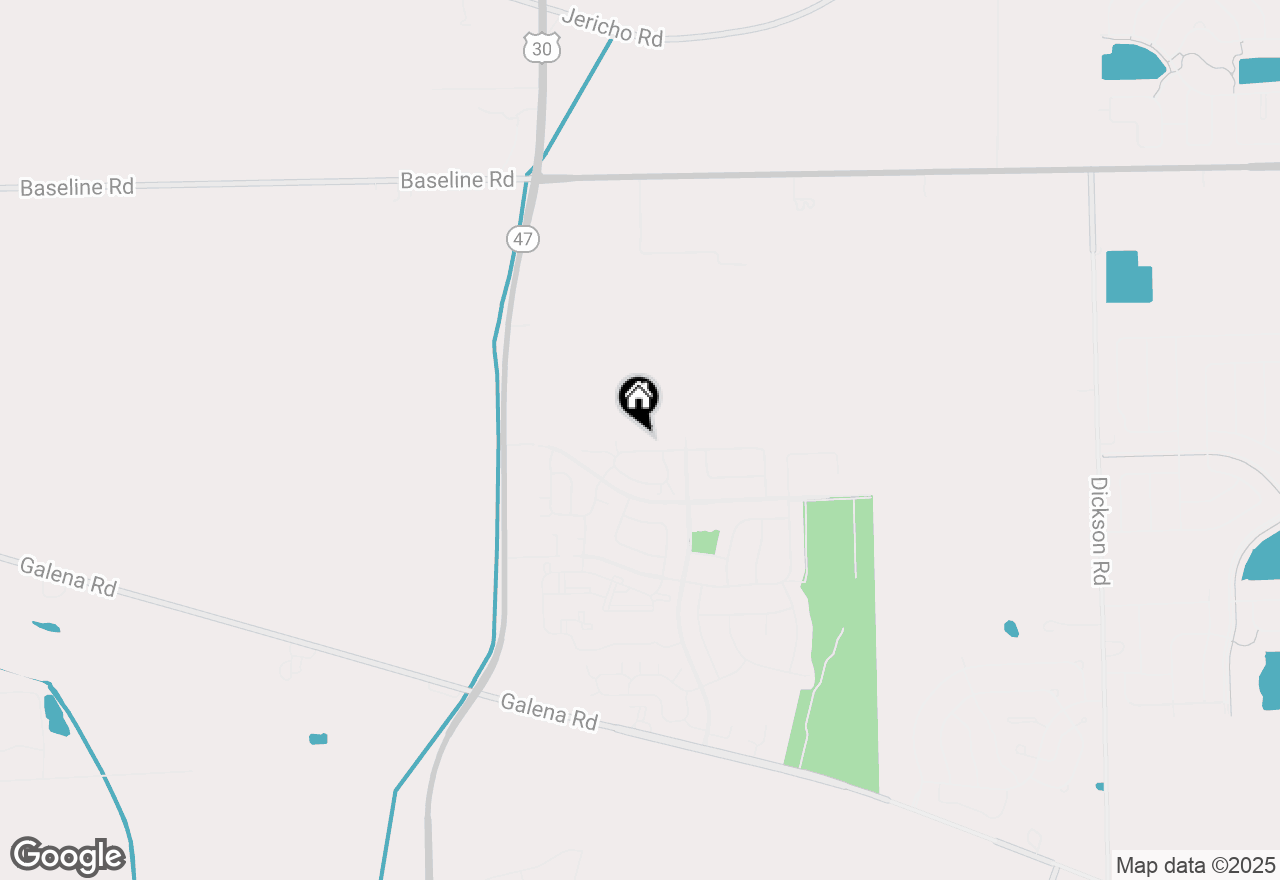 Map of 231 Barrett Drive #A, Yorkville, IL 60560