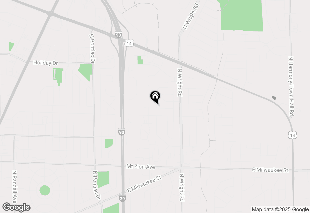 Map of 3323 Spruce Street, Janesville, WI 53546