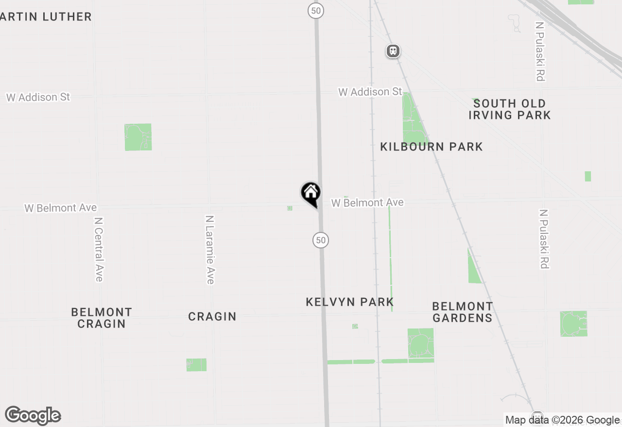 Map of 4818 W Fletcher Street, Chicago, IL 60641