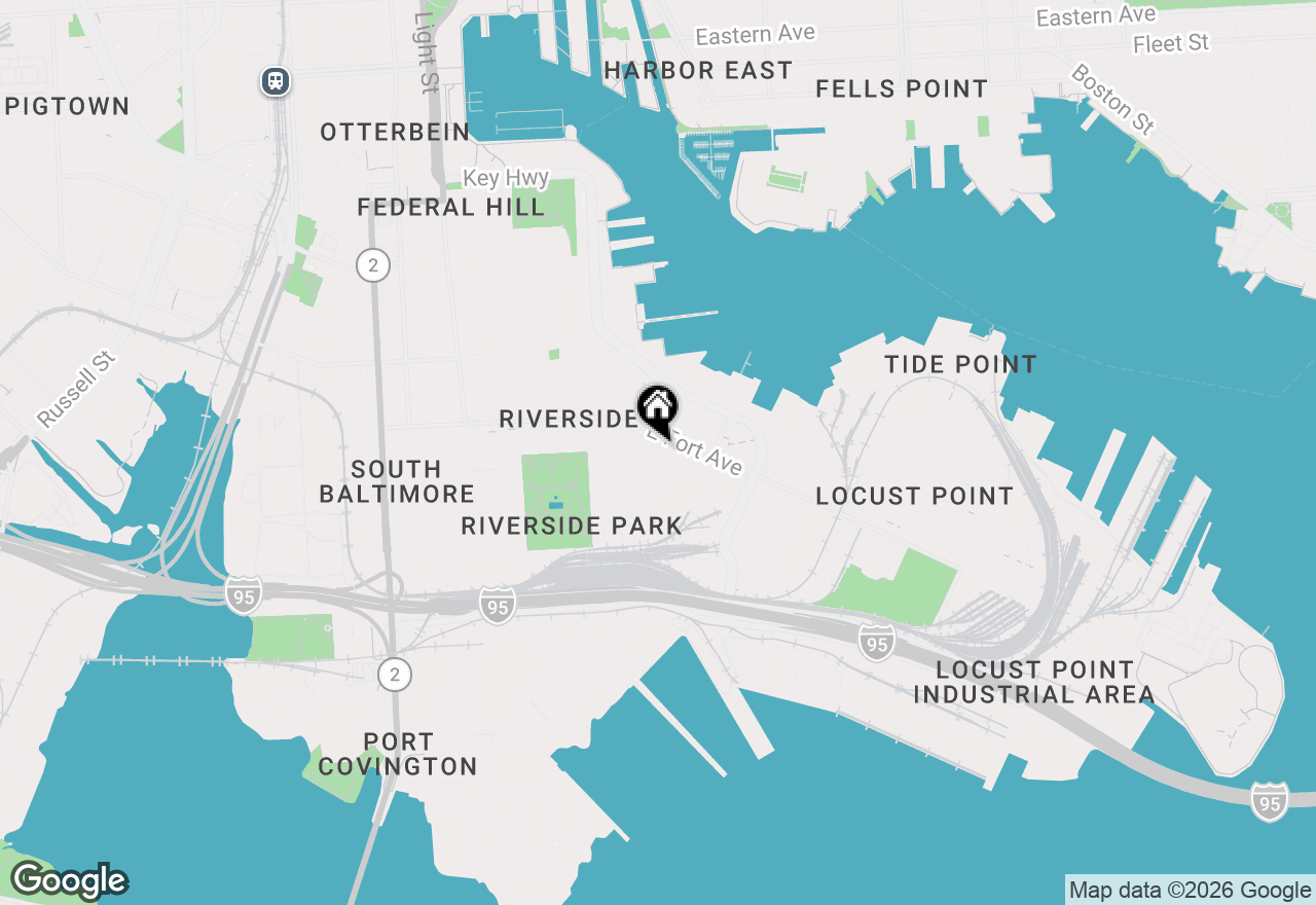 Map of 1510 Stack Street, Baltimore, MD 21230
