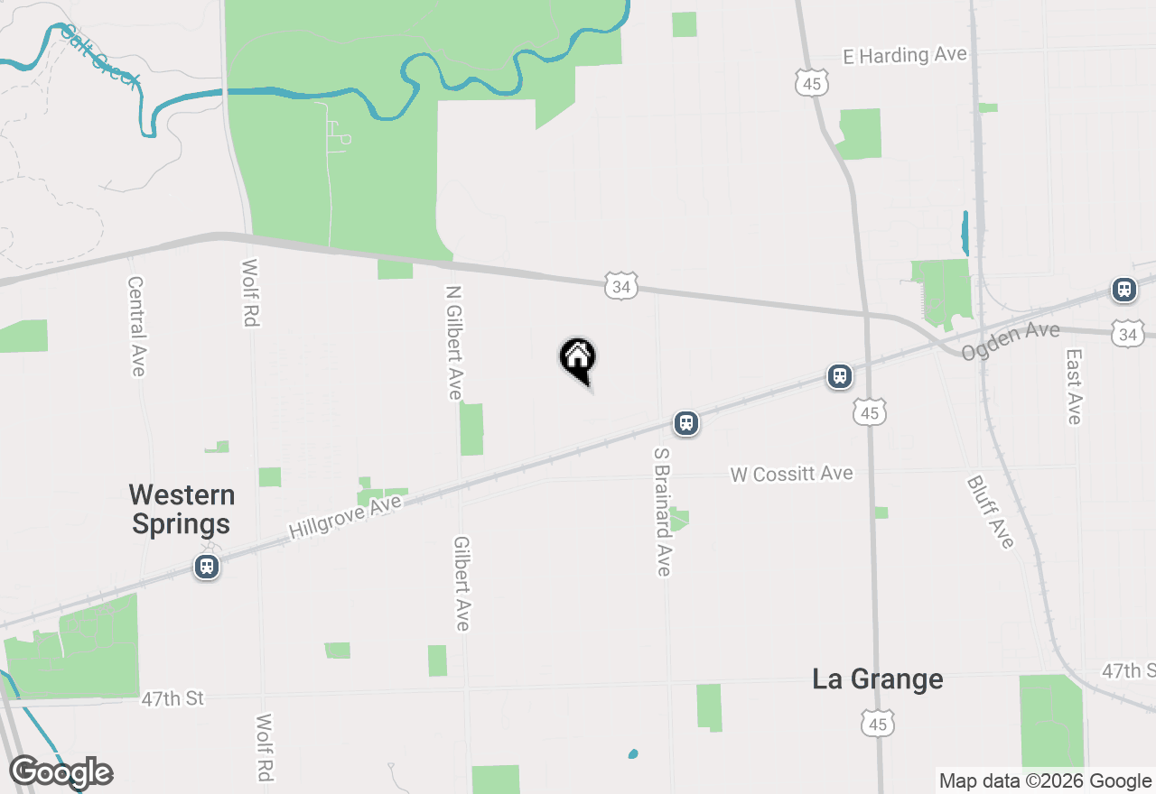 Map of 1101 Arlington Avenue, La Grange, IL 60525