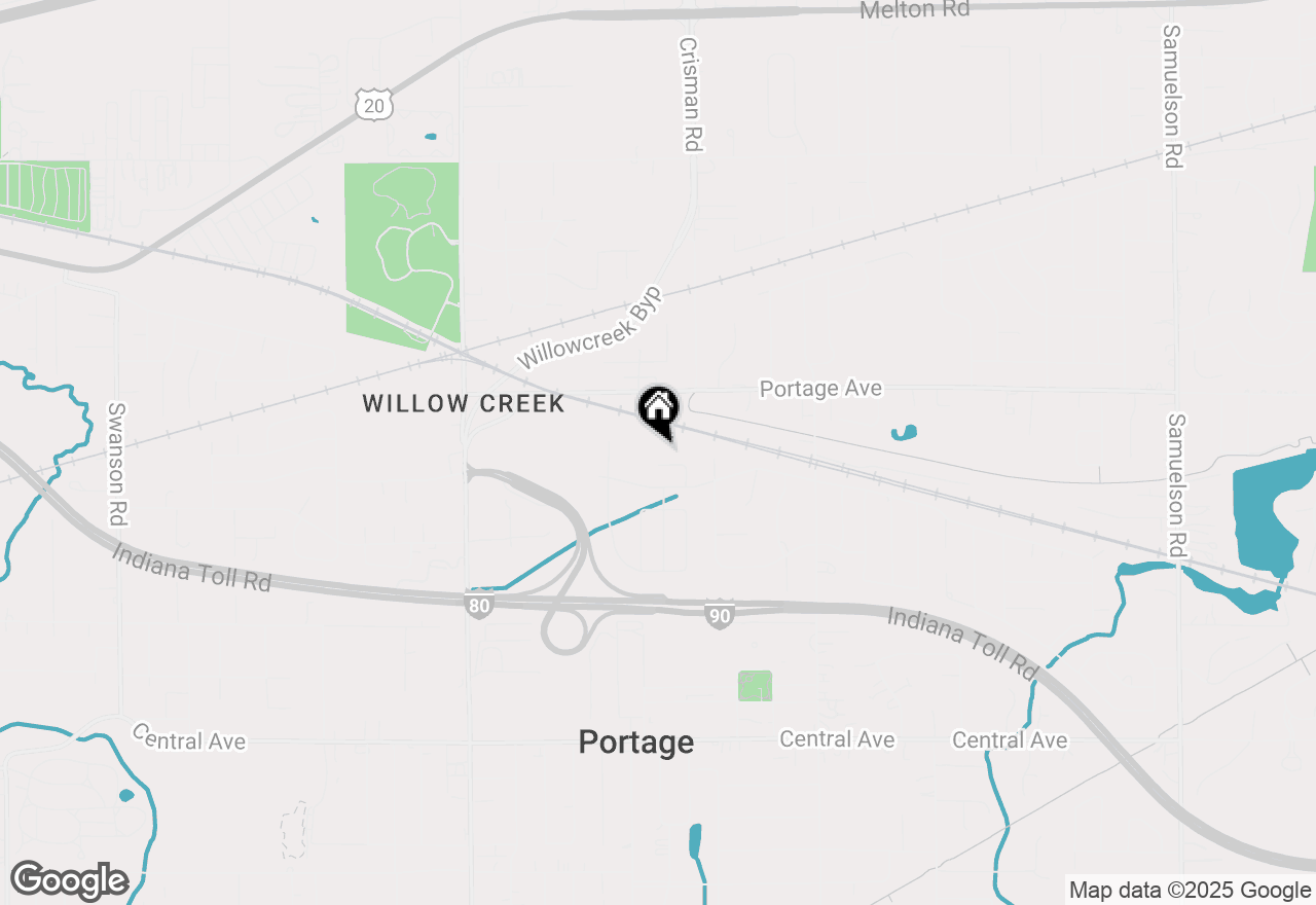 Map of 6213 Toni Court, Portage, IN 46368